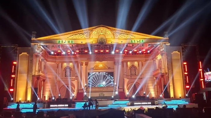 Panggung Gembira di Hari Santri Panggung gembira Hari Santri