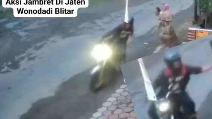 Pemotor Jambret Kalung Imitasi Milik Lansia di Blitar Pemotor Jambret Kalung Imitasi Milik Lansia di Blitar