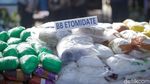 Penampakan 214 Ton Narkoba yang Bakal Dimusnahkan Polri