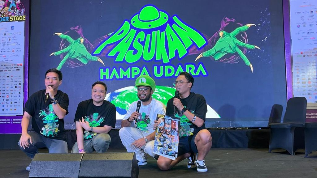 Podcast Ancur Siap Eksis di Film dan Animasi Lewat Pasukan Hampa Udara