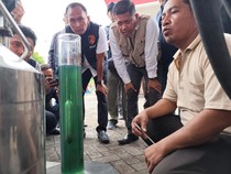 Polisi Cek SPBU di Bangkalan yang Diduga Campur Air, Ini Hasilnya