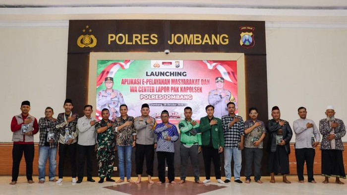 Polres Jombang Kian Dekat dengan Masyarakat Lewat Lapor Pak Kapolsek