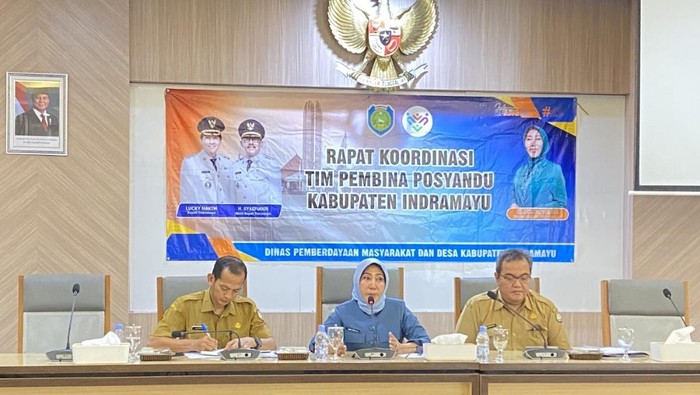 Rapat koordinasi tim pembina Posyandu Kabupaten Indramayu