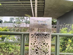 Segar dan Menenangkan, Air Terjun Serbaraja Toll Park, Hidden Gem di BSD