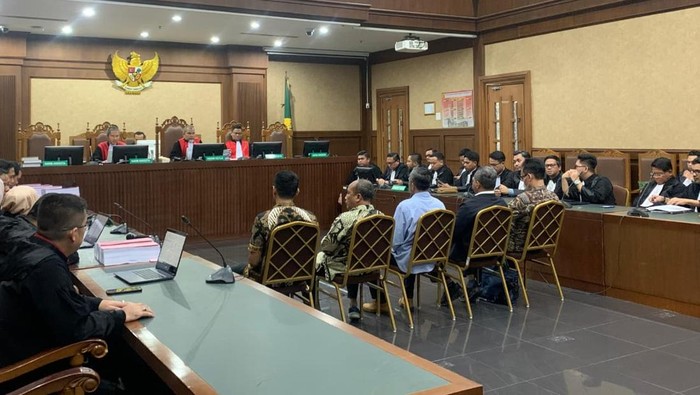 Sidang vonis hakim terdakwa suap perkara minyak goreng (Mulia/detikcom) Sidang vonis hakim terdakwa suap perkara minyak goreng (Mulia/detikcom)