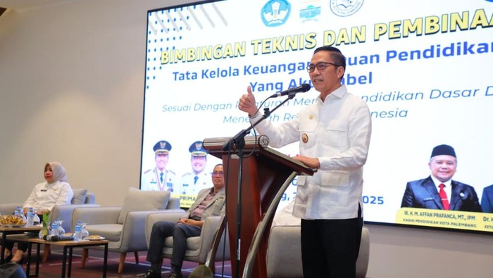 Walkot Palembang Dorong Transparansi dan Tolak Pungli di Sekolah