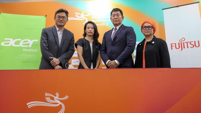 Gimnastik Program Federasi Gimnastik Internastional (FIG) yang menyasar warga-warga lanjut usia, Kelompok Kerja Masyarakat Menua (Aging Society Working Group), mendapat dukungan dari dua perusahaan teknologi Asia.