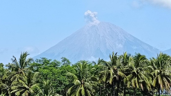 Gunung Semeru erupsi