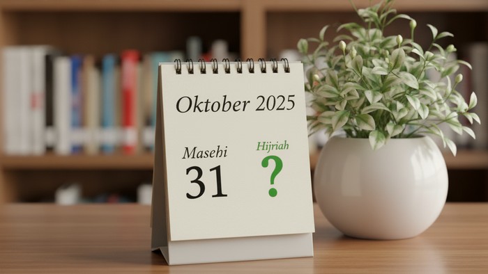 Ilustrasi. Ilustrasi kalender 31 Oktober 2025