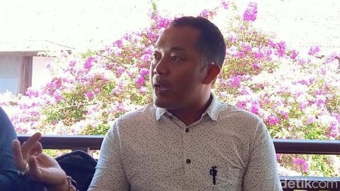 Kuasa hukum Gede Saras, Made Indra Andita Warma, Kamis (30/10/2025). Kuasa hukum Gede Saras, Made Indra Andita Warma, Kamis (30/10/2025).