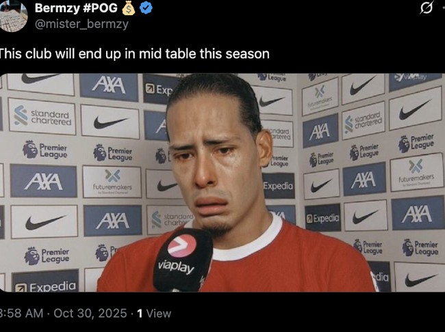 Meme Liverpool Kalah