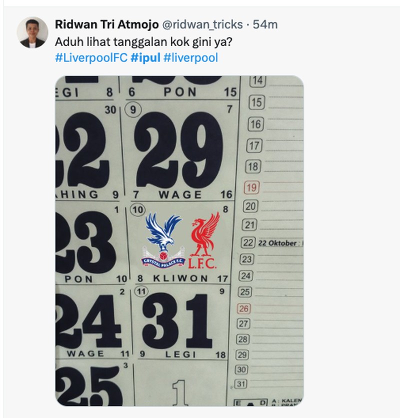 Meme Liverpool Kalah Lagi