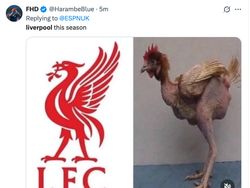 Liverpool Kalah Lagi, Meme Ejekan Makin Menjadi-jadi