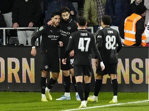 16 Besar Carabao Cup: Man City Singkirkan Swansea