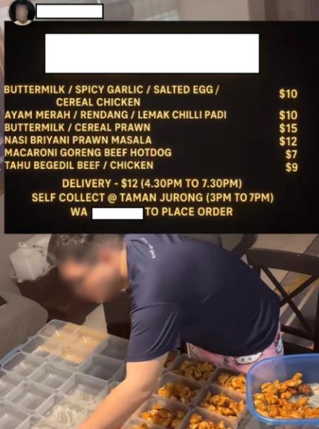 Penjual ayam goreng jorok Penjual ayam goreng jorok