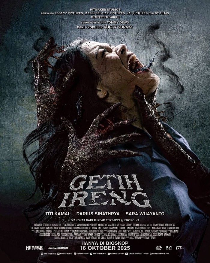 Poster Film Getih Ireng (instagram.com/hitmakestudios) Poster Film Getih Ireng (instagram.com/hitmakestudios)