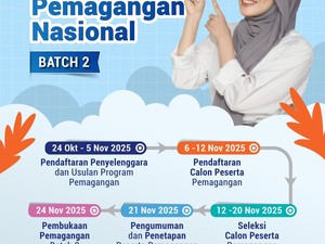 Update Jadwal Terbaru Program Pemagangan Nasional, Cek di Sini!