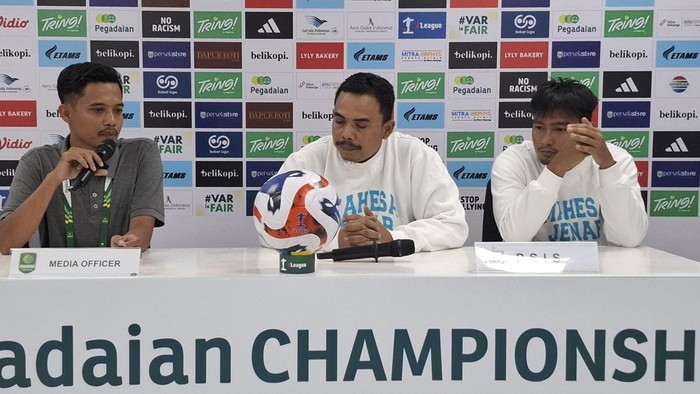 Sesi jumpa pers laga pekan delapan Championship 2025/2026 antara Persela vs PSIS, Kamis (30/10/2025). Sesi jumpa pers laga pekan delapan Championship 2025/2026 antara Persela vs PSIS, Kamis (30/10/2025).