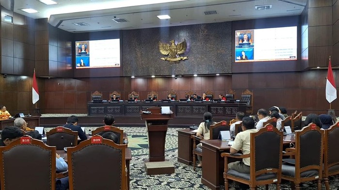 Sidang MK pada Rabu (30/10/2025)-(Mulia/detikcom) Sidang MK pada Rabu (30/10/2025)-(Mulia/detikcom)