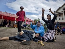 Simulasi Kesiapsiagaan Bencana, Warga Cimahi Dilatih Hadapi Situasi Darurat