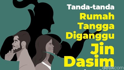 Hati-hati, Bisa Jadi Rumah Tangga Diganggu Jin Dasim! Ini Tandanya