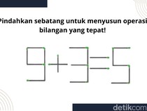 Kalau Punya Otak Jenius, Harusnya Sih Mudah Jawab Soal Logika Batang Korek Ini!
