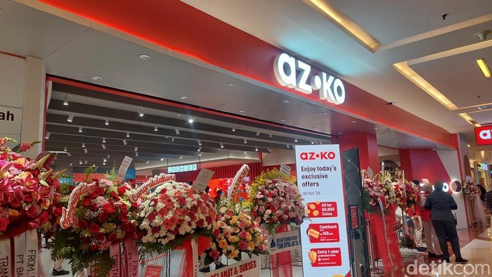 AZKO di PIM 1 Peresmian konsep terbaru AZKO di PIM 1, Kamis (30/10/2025).