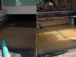 Video: Basement 2 Gedung di Kemang Jaksel Masih Terendam Banjir