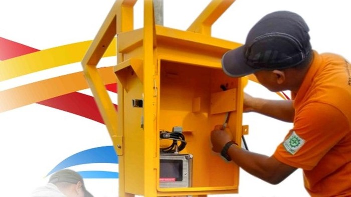 BPBD Makassar Pasang Alat Peringatan Dini Banjir di 3 Sungai