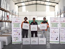 Dompet Dhuafa Kirim Bantuan 5 Truk Bapok ke Gaza Lewat Jalur Yordania