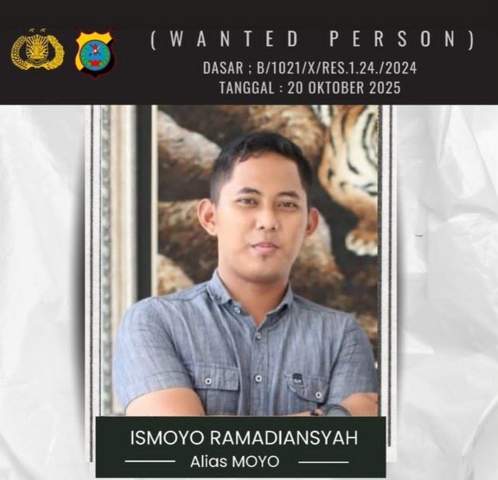 Foto Brigadir Ismoyo Ramadiansyah yang jadi DPO pencurian dan penggelapan. (Foto: dok. Polres Tanjungbalai)