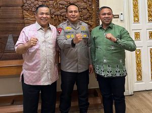 Irjen Herry Heryawan di Antara Gubernur dan Wakil Gubernur Riau