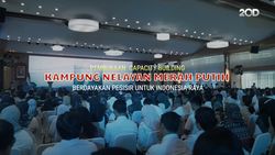 Pembukaan Capacity Building Kampung Nelayan Merah Putih Warnai HUT ke-26 KKP Pembukaan Capacity Building Kampung Nelayan Merah Putih Warnai HUT ke-26 KKP