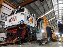 Intip Lokomotif Jalani Perawatan Rutin Demi Keselamatan dan Kenyamanan
