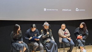 Kedatangan HYDE kali ini adalah satu-satunya gelaran konser di Asia. Ini jadi momen langka dan bersejarah bagi penggemar rock Jepang di indonesia. Foto: Ammar/detikcom