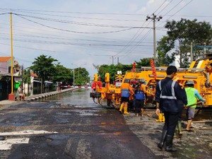 Rel KA Perlintasan Kaligawe Ditinggikan Imbas Banjir Semarang