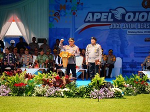 Kapolri Puji Komunitas Ojol: Ajak Jadi Pelopor Keselamatan Lalin-Jaga Kamtibmas