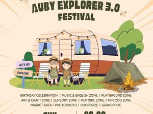 Yuk Siap-siap ke Auby Explorer Festival 3.0, Ada 8 Zona Seru Menanti!