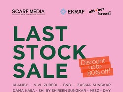 Last Stock Sale 2025 di Kuningan City, Brand Modest Lokal Diskon Hingga 80%