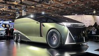 Konsep ini diperkenalkan lewat The New LS Concept pada ajang Japan Mobility Show (JMS) 2025. Mobil konsep ini mendefinisikan ulang arti dari sebuah flagship kendaraan. Foto: (Mohammad Luthfi Andhika/detikOto)