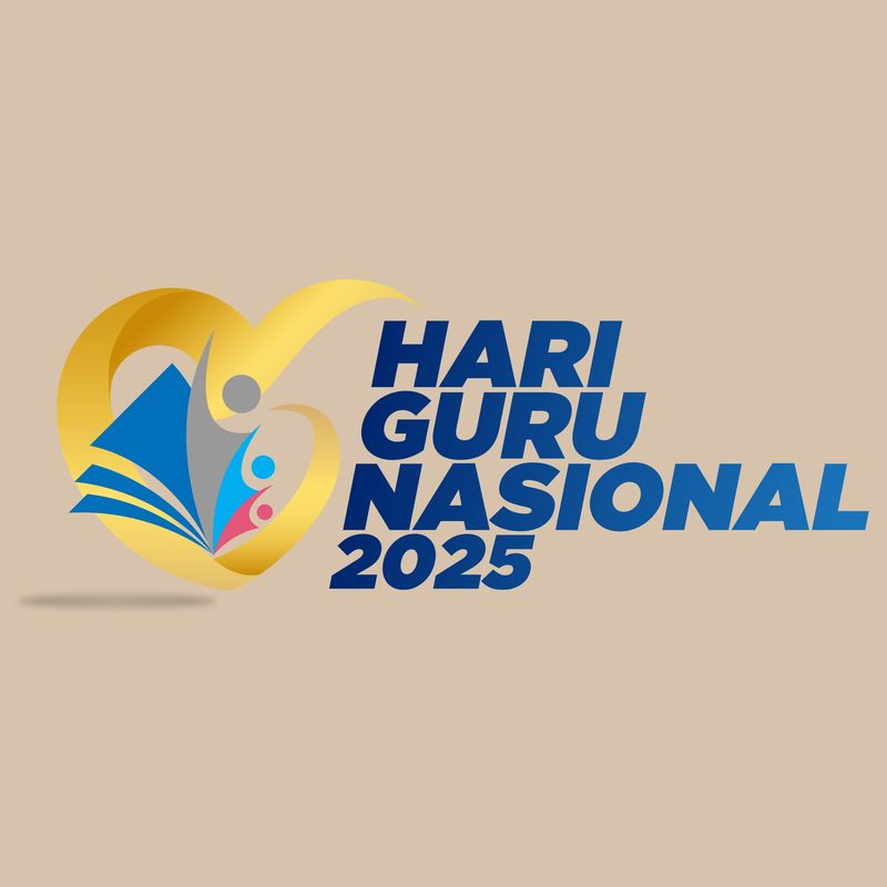Logo Hari Guru Nasional 2025