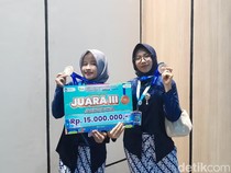 Bantu Teman Belajar Kimia via Game, Siswa SMAN 3 Sidoarjo Ini Juara FIKSI 2025