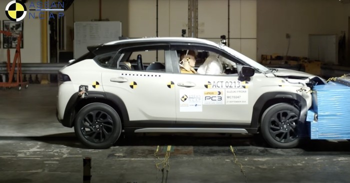 Suzuki Fronx dites tabrak ASEAN NCAP
