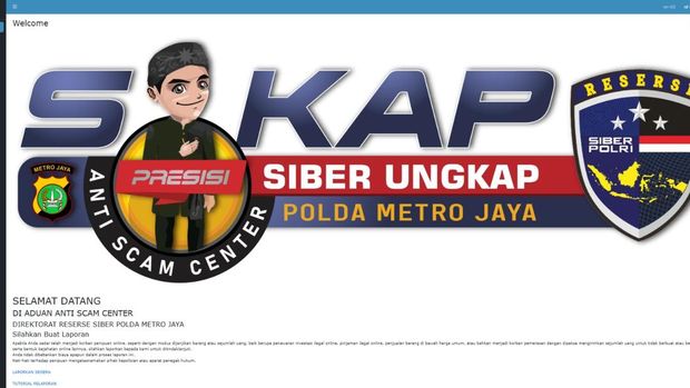 Aplikasi SIKAP-Anti Scam Center Polda Metro Jaya.