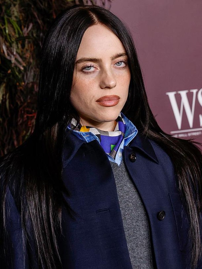NEW YORK, NEW YORK - OCTOBER 29: Billie Eilish attends the WSJ. Magazine 2025 Innovator Awards at MoMA on October 29, 2025 in New York City. (Photo by Taylor Hill/Getty Images)