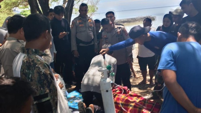 Kakek 74 tahun tewas tenggelam di Gorontalo.