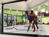 Cegah Tarung Liar, Brimob Gelar Kejurda Tarung Bebas Pertama di Banyuwangi