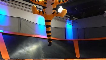 Kostum Tigger dari Winnie the Pooh di 2017. Dengan energi khas Tigger yang suka melompat, Josh tampil penuh semangat dan humor, seolah menegaskan bahwa keterbatasan fisik tak menghalangi kegembiraan hidup.Foto: instagram.com/