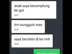 Chat Ojol Kocak Bikin Ngakak Guling-guling, Driver & Penumpang Adu Lucu!
