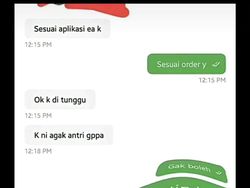Chat Ojol Kocak Bikin Ngakak Guling-guling, Driver & Penumpang Adu Lucu!